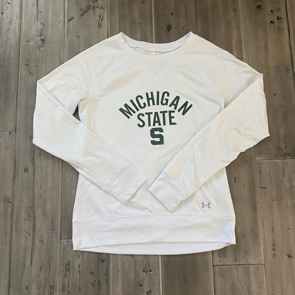 Under Armour Michigan State Sweatshirt EUC